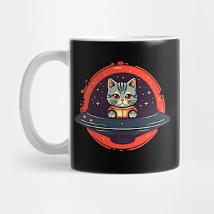 Cute UFO Cat Mug